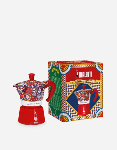 Dolce & Gabbana Moka Medium Expresso Coffee Maker In Multicolor