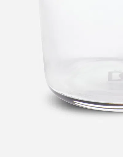 Dolce & Gabbana Set 2 Water Glasses In Multicolor