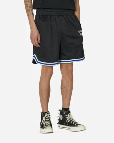 Shop Converse Quartersnacks Shorts Black In Multicolor