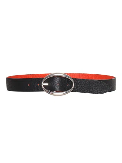 Shop Claudio Orciani Belt In Black