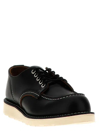 Shop Red Wing Shoes 'shop Moc Oxford' Lace Up Shoes In Black