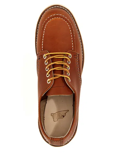Shop Red Wing Shoes 'shop Moc Oxford' Lace Up Shoes In Brown