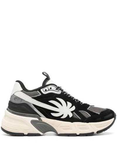 Shop Palm Angels The Palm Runner In Black Grey