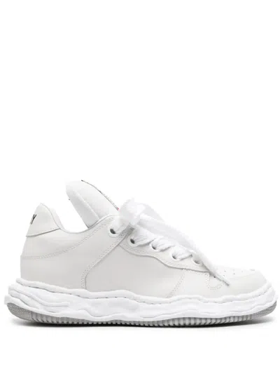 Shop Miharayasuhiro Maison Mihara Yasuhiro Wayne Sneakers Shoes In White