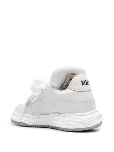 Shop Miharayasuhiro Maison Mihara Yasuhiro Wayne Sneakers Shoes In White