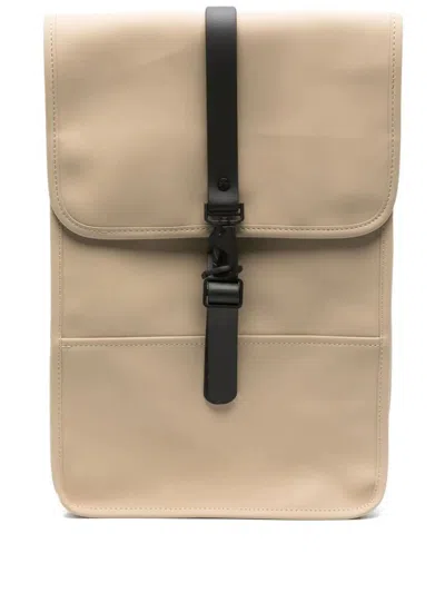 Shop Rains Backpack Mini Bags In Brown