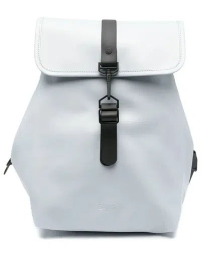 Shop Rains Bucket Backpack Bags In Grey