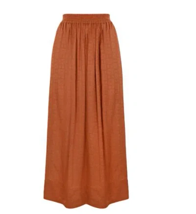 Shop Twinset Twin-set Skirts In Sunset