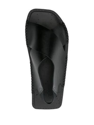 Shop Y-3 Adidas  Sandal Shoes In Black