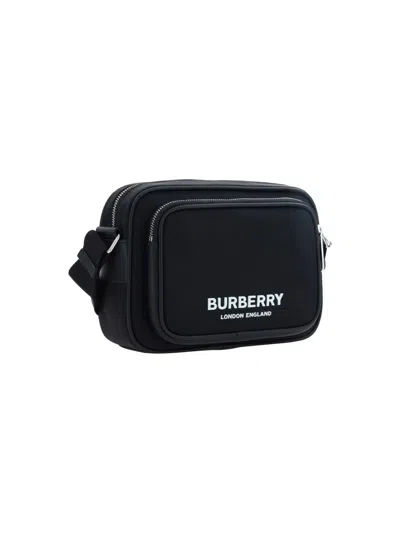 Shop Burberry Shoulder Bags In Black
