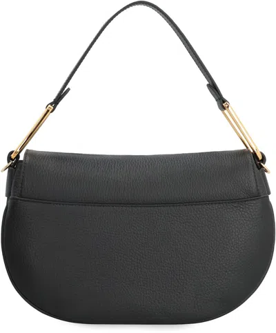 Shop Coccinelle Magie Soft Leather Handbag In Black