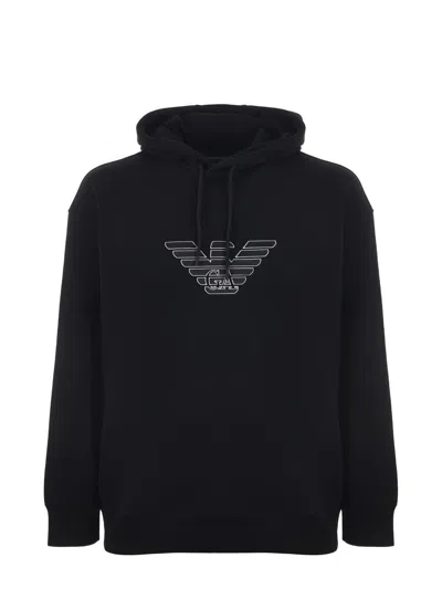 Shop Emporio Armani Sweaters Black