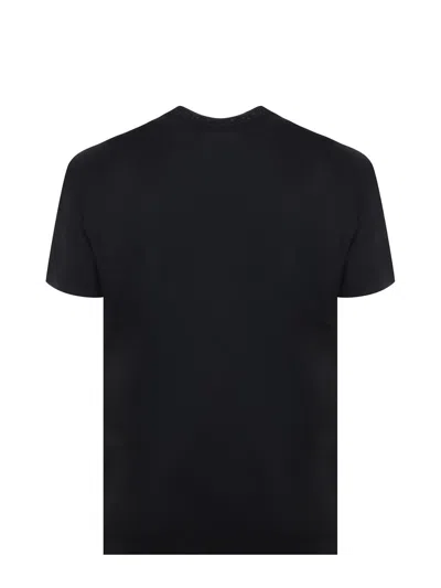 Shop Emporio Armani T-shirts And Polos Black