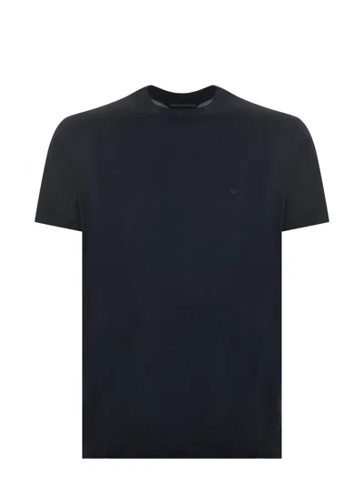 Shop Emporio Armani T-shirts And Polos Blue