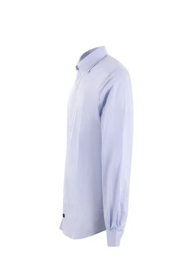 Shop Fay Shirts Light Blue