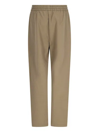 Shop Fear Of God Trousers In Brown