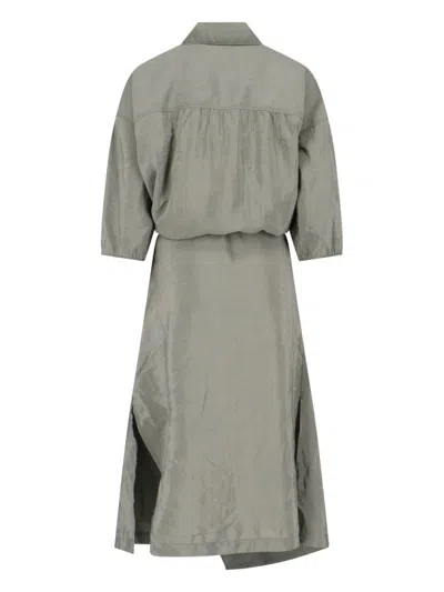 Shop Lemaire Dresses In Grey