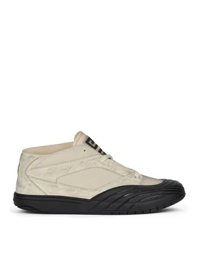 Shop Givenchy Skate Sneaker In Nubuck And Synthetic Fibre In White