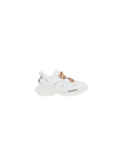 Shop Balenciaga Track Sneakers In Bianco