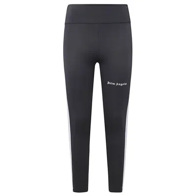 Shop Palm Angels Elasticated Waistband Track Leggings In Default Title