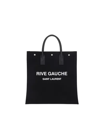 Shop Saint Laurent Paris Handbag In Nero