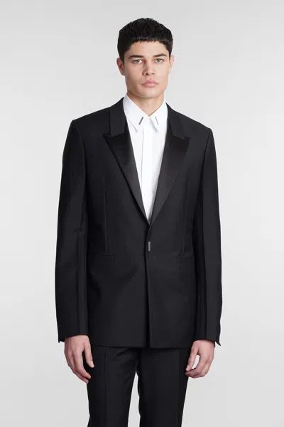 Shop Givenchy Classic Jacket In Black Wool