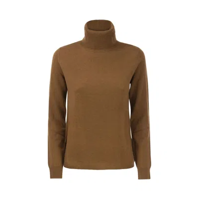 Shop Max Mara Sante Sweater In Brown