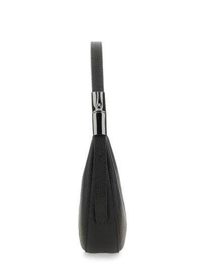 Shop Longchamp "roseau Essential Small" Bag In Black