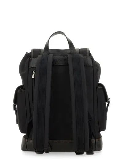 Shop Longchamp Backpack "boxford" In Black