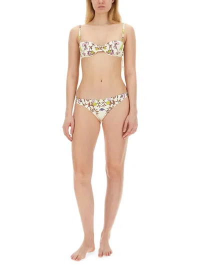 Shop Tory Burch Bikini Briefs In Multicolour