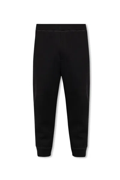 Shop Dsquared2 Sweatpants With Logo In Black