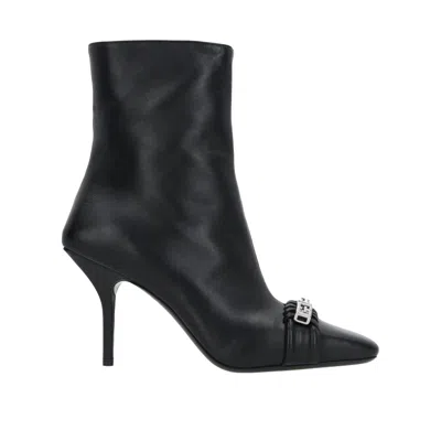 Shop Givenchy Leather Boots In Black