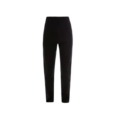 Shop Givenchy Silk Pants In Black