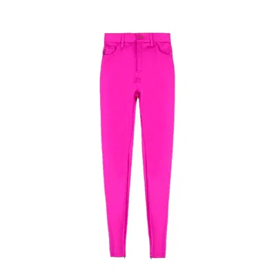 Shop Balenciaga Leggins Pants In Pink