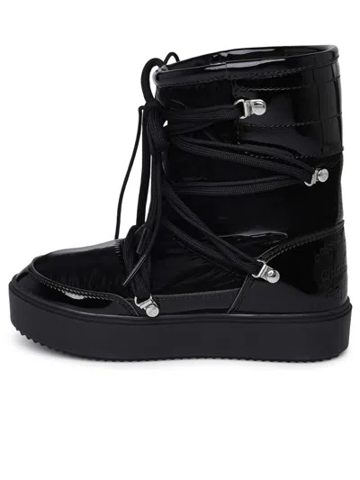 Shop Chiara Ferragni 'cf' Snow Boots In Black Pvc Blend