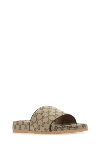 Shop Gucci Sandals In Printed