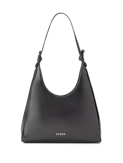 Shop Staud Winona Shoulder Bag In Black