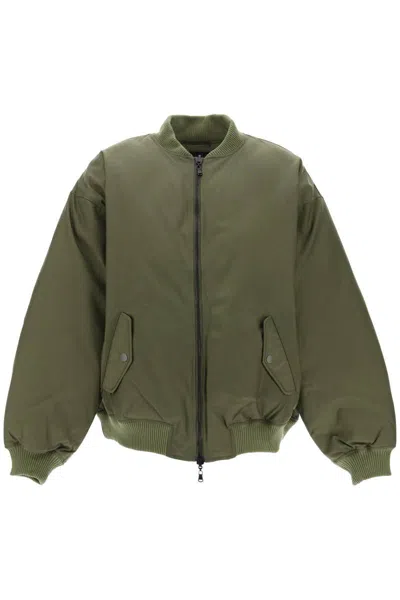 Shop Wardrobe.nyc Reversible Bomber Jacket In Brown