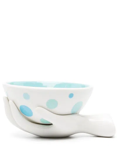 Jonathan Adler White L'pop Eve Porcelain Accent Bowl In White