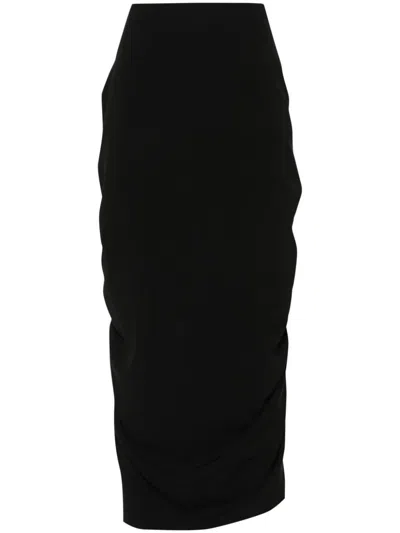 Shop Dries Van Noten Sonata Skirt In Black