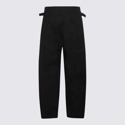 Shop Lemaire Black Cotton Pants