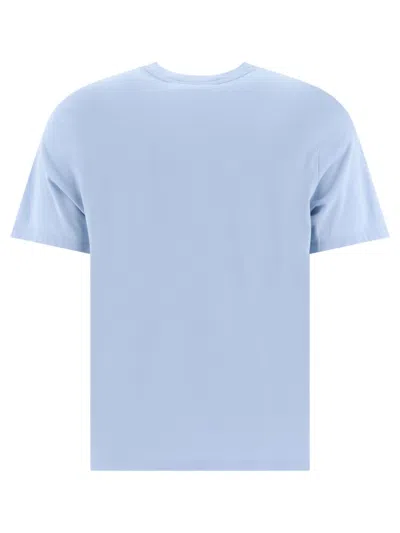 Shop Maison Kitsuné Maison Kitsune Cotton T-shirt In Blue