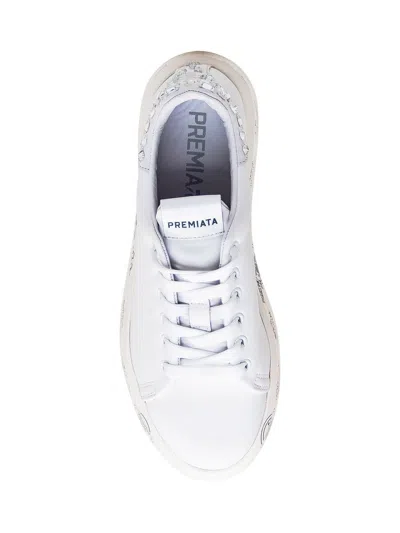 Shop Premiata Belle 6712 Sneaker In White