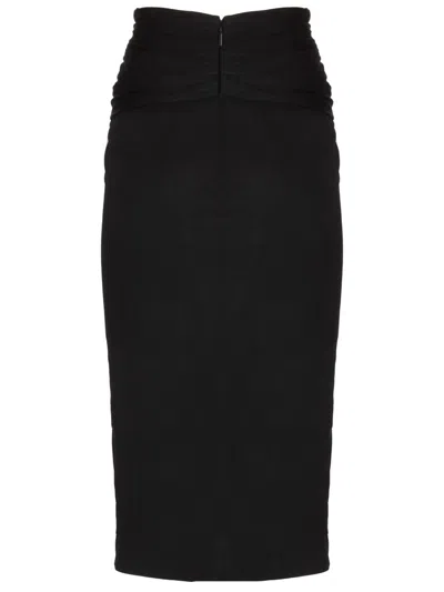 Shop Saint Laurent Skirts Black