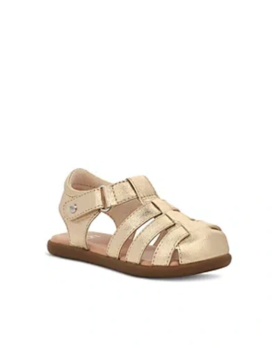 Shop Ugg Girls' Kolding Metallic Sandals - Toddler