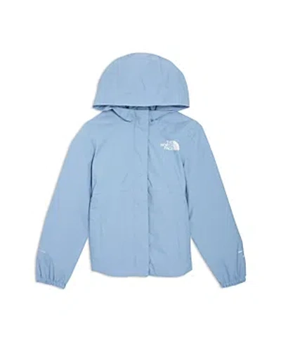 Shop The North Face Girls' Antora Rain Jacket - Big Kid In Steel Blue