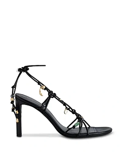 Shop Zadig & Voltaire Women's Alana Embellished Strappy High Heel Sandals In Noir