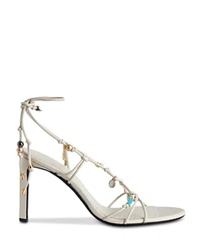Shop Zadig & Voltaire Women's Alana Embellished Strappy High Heel Sandals In Flash