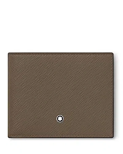 Montblanc Sartorial Trio Card Holder 4cc In Brown