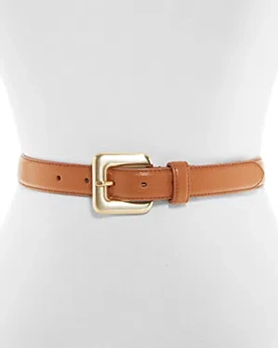 Shop Gavazzeni Women's Glossinia Leather Belt In Tan